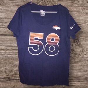 The Nike Tee Broncos Miller T-Shirt Size XXL